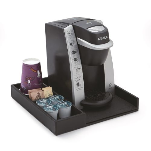Bandeja de Café Essex Collection, Piel Sintética, Negro